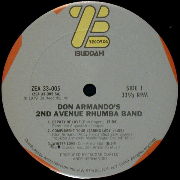 Don Armando's 2nd Avenue Rhumba Band* : Don Armando's 2nd Avenue Rhumba Band (LP, Album)