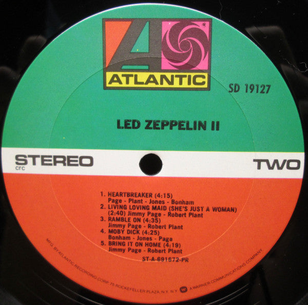 Led Zeppelin : Led Zeppelin II (LP, Album, Club, RE, Gat)