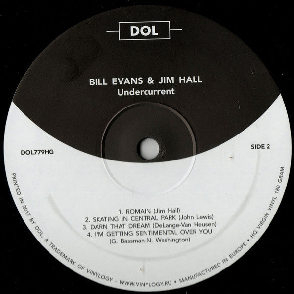 Bill Evans - Jim Hall : Undercurrent (LP, Album, Dlx, RE, 180)