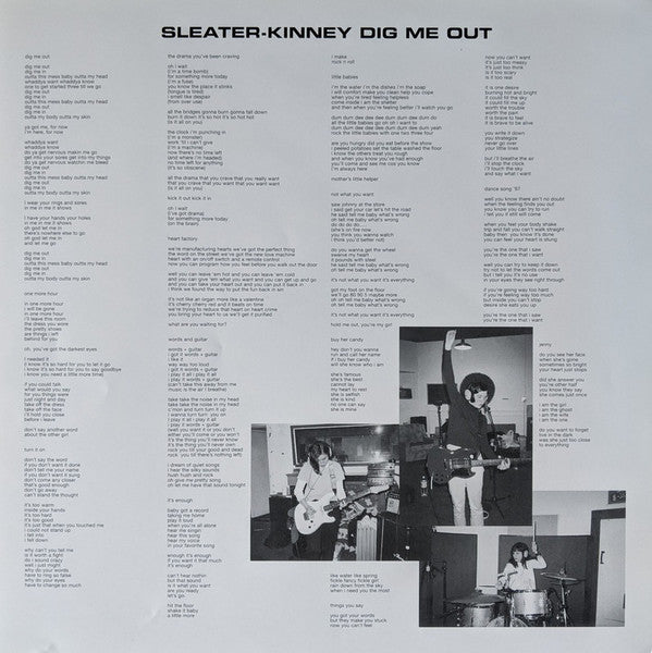 Sleater-Kinney : Dig Me Out (LP, Album, RP)