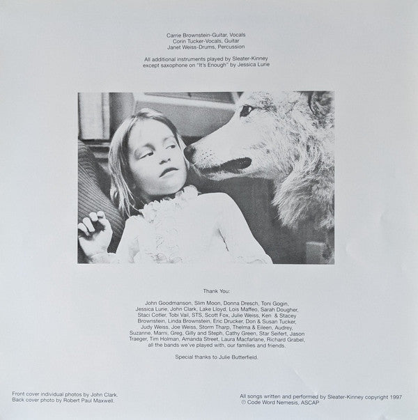 Sleater-Kinney : Dig Me Out (LP, Album, RP)