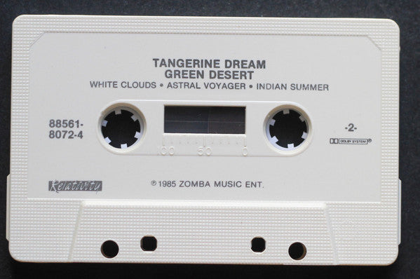 Tangerine Dream : Green Desert (Cass, Album)