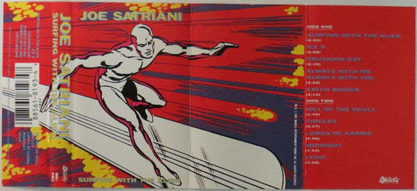 Joe Satriani : Surfing With The Alien (Cass, Album)