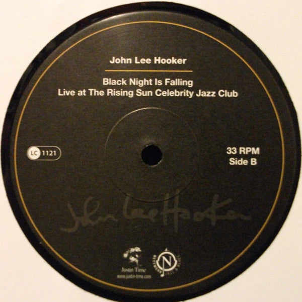 John Lee Hooker : Black Night Is Falling: Live At The Rising Sun Celebrity Jazz Club (LP, RSD, RE, S/Edition)
