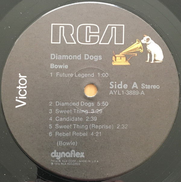 Bowie* : Diamond Dogs (LP, Album, RE)