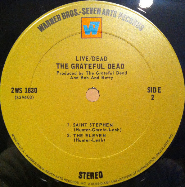 The Grateful Dead : Live/Dead (2xLP, Album, San)