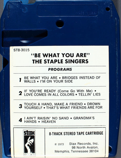 The Staple Singers : Be What You Are (8-Trk, Album)
