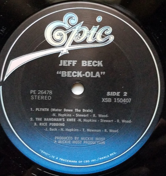 The Jeff Beck Group* : Beck-Ola (LP, Album, RE, Car)