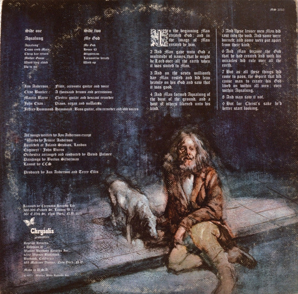 Jethro Tull : Aqualung (LP, Album, Gat)
