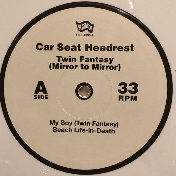 Car Seat Headrest : Twin Fantasy (Mirror To Mirror) (2xLP, Album, RE, Whi)