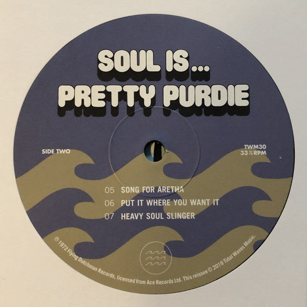 Pretty Purdie* : Soul Is... Pretty Purdie (LP, Album, RSD, Ltd, RE)
