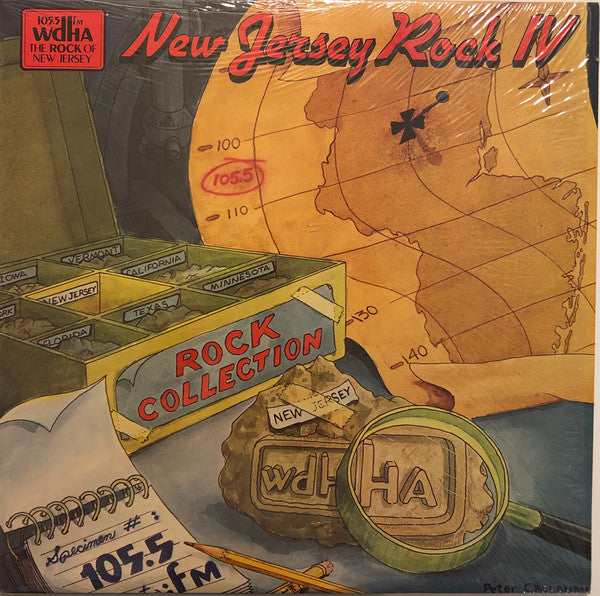 Various : 105.5 WDHA: New Jersey Rock IV (LP, Comp)