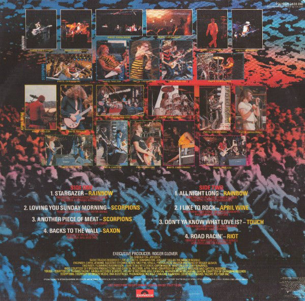 Various : Monsters Of Rock (LP, Comp)