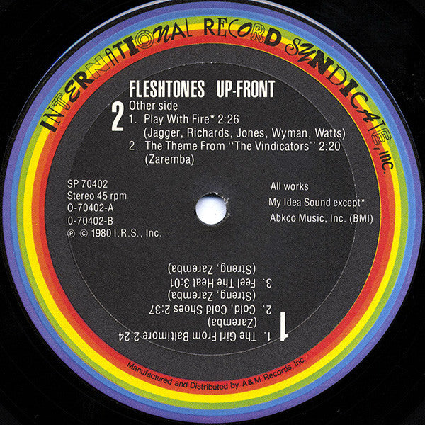 Fleshtones* : Up-Front (12", Ter)