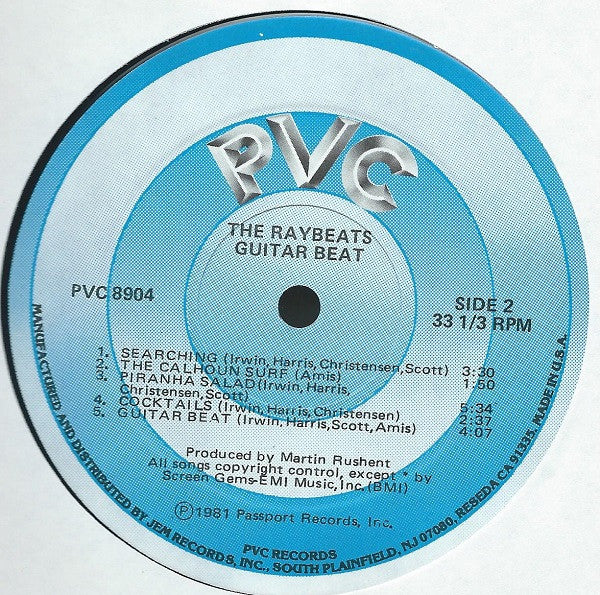 The Raybeats : Guitar Beat (LP, Album)