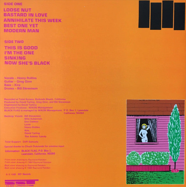 Black Flag : Loose Nut (LP, Album, RP)