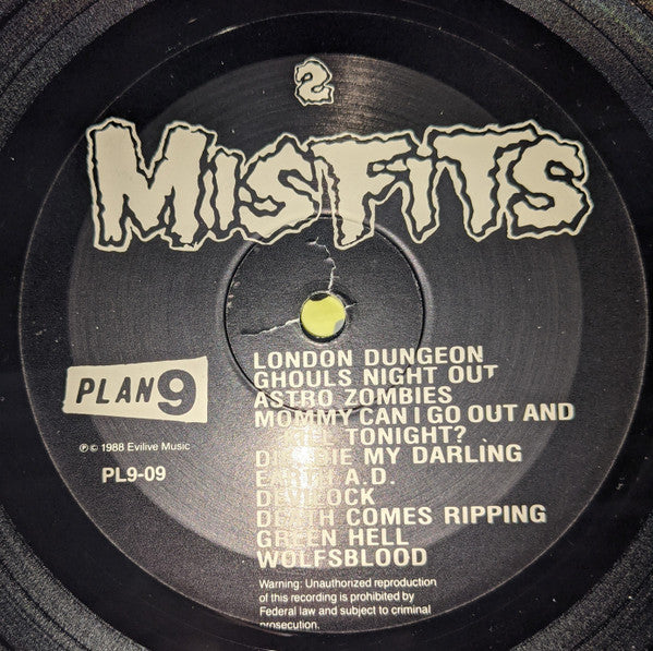 Misfits : Misfits (LP, Comp, RE, RP)