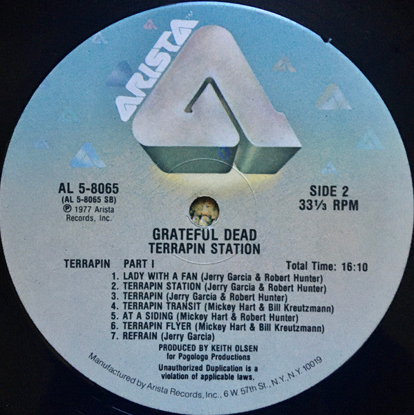 The Grateful Dead : Terrapin Station (LP, Album)