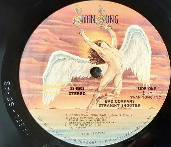 Bad Company (3) : Straight Shooter (LP, Album, RE, SP )