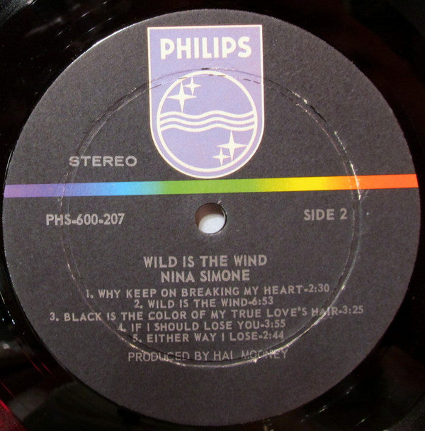 Nina Simone : Wild Is The Wind (LP, Album, Mer)