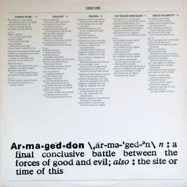 Prism (7) : Armageddon (LP, Album)