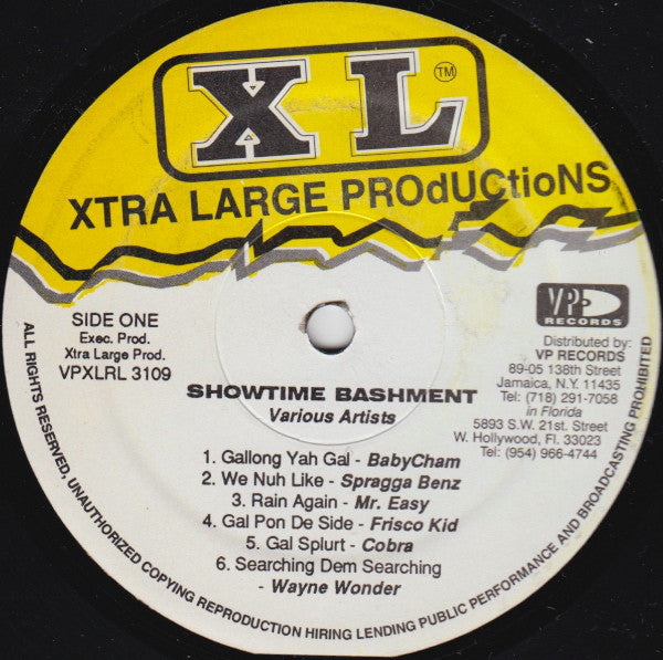 Various : Showtime Bashment (LP, Comp)