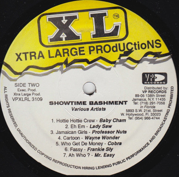 Various : Showtime Bashment (LP, Comp)