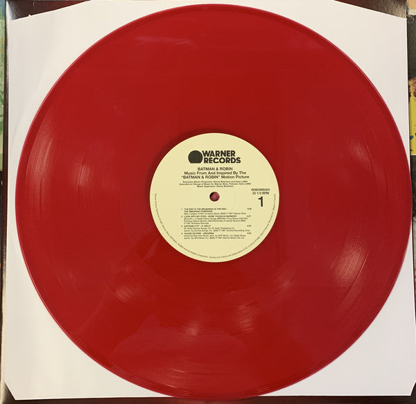 Various : Batman & Robin: Music From And Inspired By The "Batman & Robin" Motion Picture (LP, Red + LP, Blu + RSD, Comp, Ltd, RE, S/Edition)