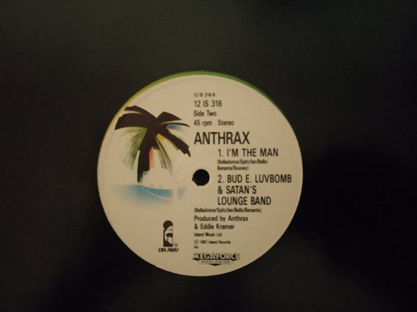 Anthrax : I Am The Law (12")