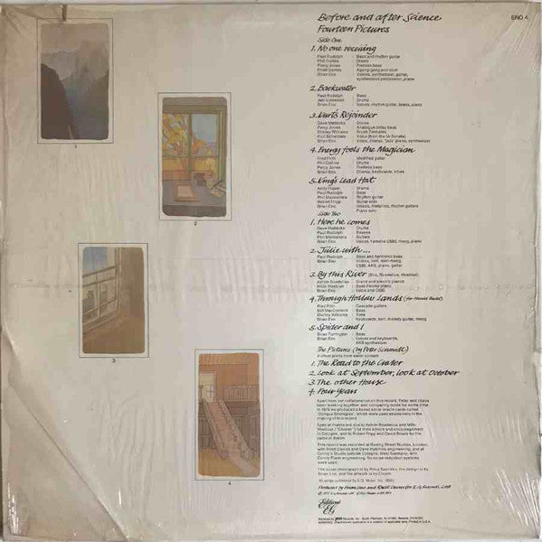 Brian Eno : Before And After Science (LP, Album, RE)