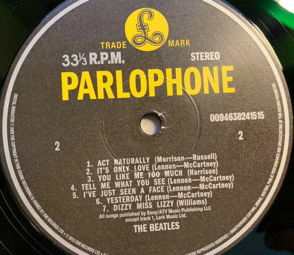 The Beatles : HELP! (LP, Album, RE, RM, 180)
