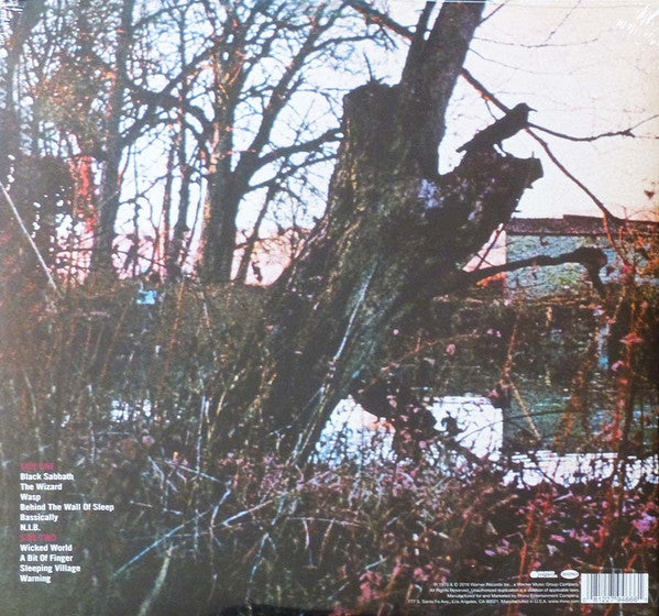 Black Sabbath : Black Sabbath (LP, Album, RE, RM, Gat)