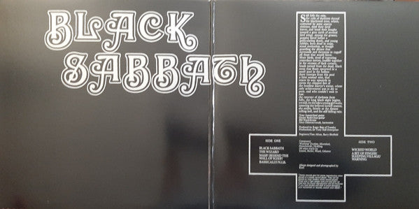 Black Sabbath : Black Sabbath (LP, Album, RE, RM, Gat)