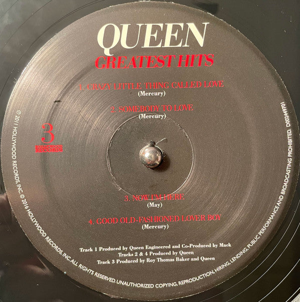 Queen : Greatest Hits (2xLP, Comp, RE, RM, 180)