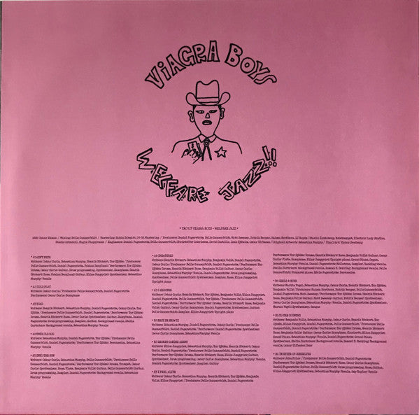 Viagra Boys : Welfare Jazz (LP, Album, Bur + CD, Mixed + Ltd)