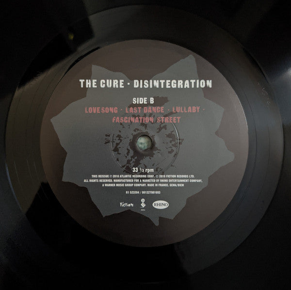 The Cure : Disintegration (2xLP, Album, RE, RM, RP, Gat)