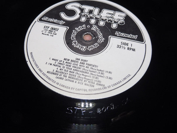 Ian Dury : New Boots And Panties!! (LP, Album, Ext)