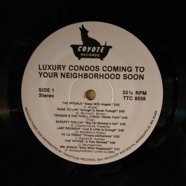 Various : Luxury Condos Coming To Your Neighborhood Soon (LP, Comp)