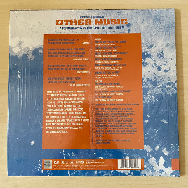 Various : Other Music: Soundtrack From The Documentary (LP, Comp, Ltd, Ora + DVD-V)