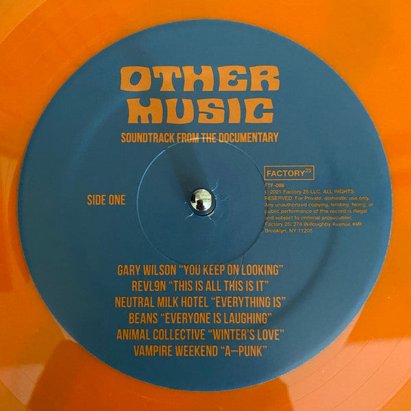 Various : Other Music: Soundtrack From The Documentary (LP, Comp, Ltd, Ora + DVD-V)