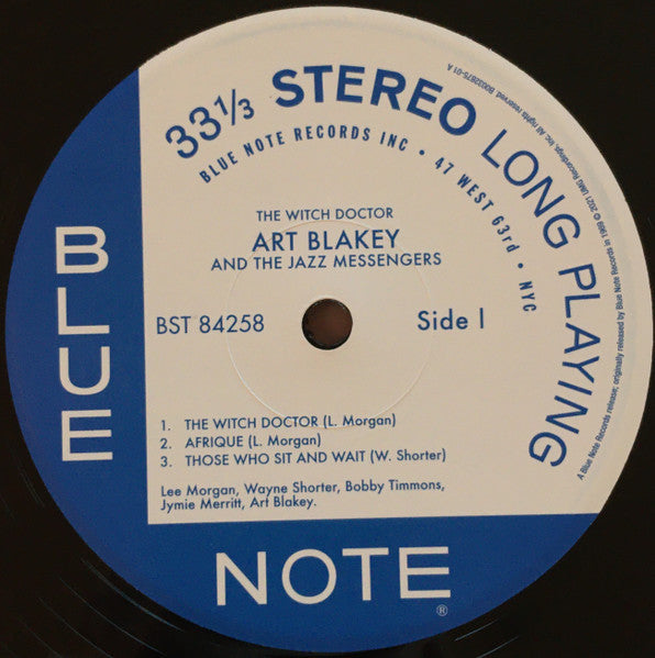 Art Blakey And The Jazz Messengers* : The Witch Doctor (LP, Album, RE, 180)