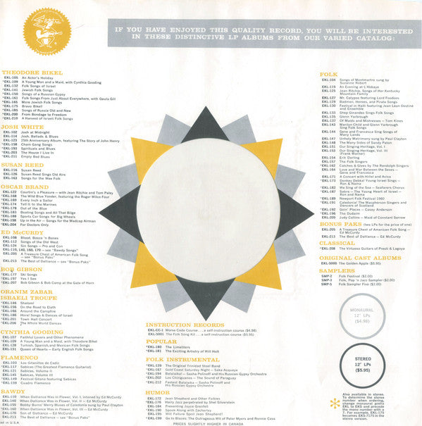 The Limeliters : The Limeliters (LP, Album, Mono)
