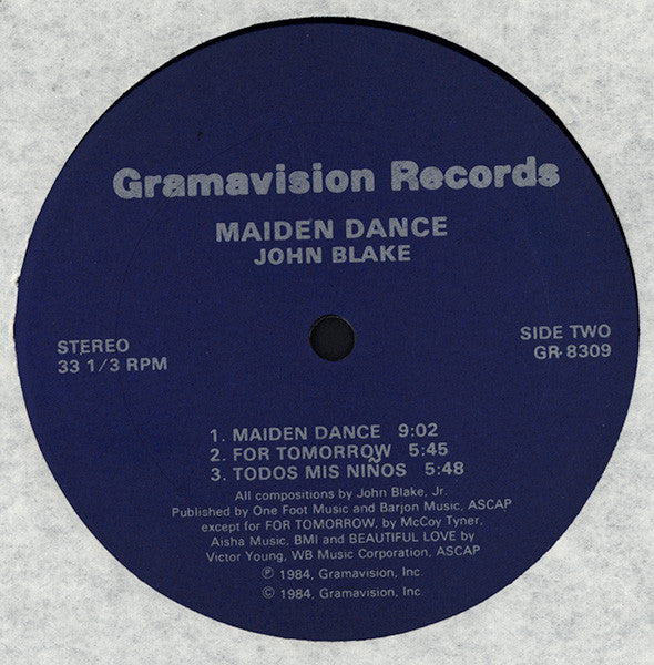 John Blake : Maiden Dance (LP, Album)