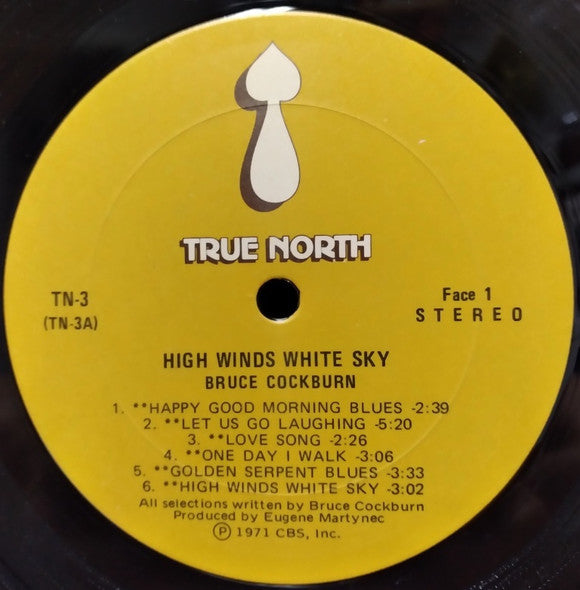 Bruce Cockburn : High Winds White Sky (LP, Album, RE, Gat)
