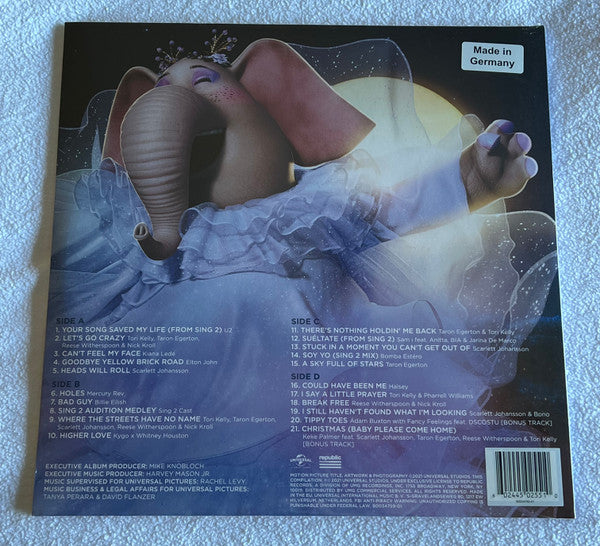 Various : Sing 2 (Original Motion Picture Soundtrack) (2xLP, Album, Ltd, Pur)