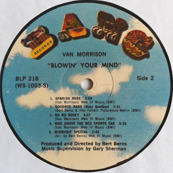 Van Morrison : Blowin' Your Mind (LP, Album, RE)