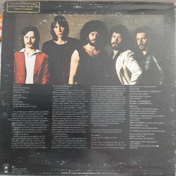 Boston : Boston (LP, Album)