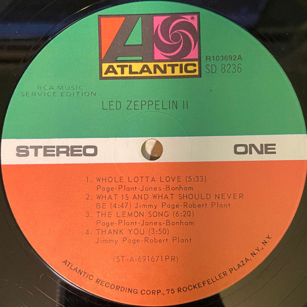 Led Zeppelin : Led Zeppelin II (LP, Album, Club)