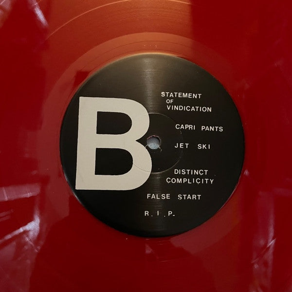 Bikini Kill : Reject All American (LP, Album, RE, Red)