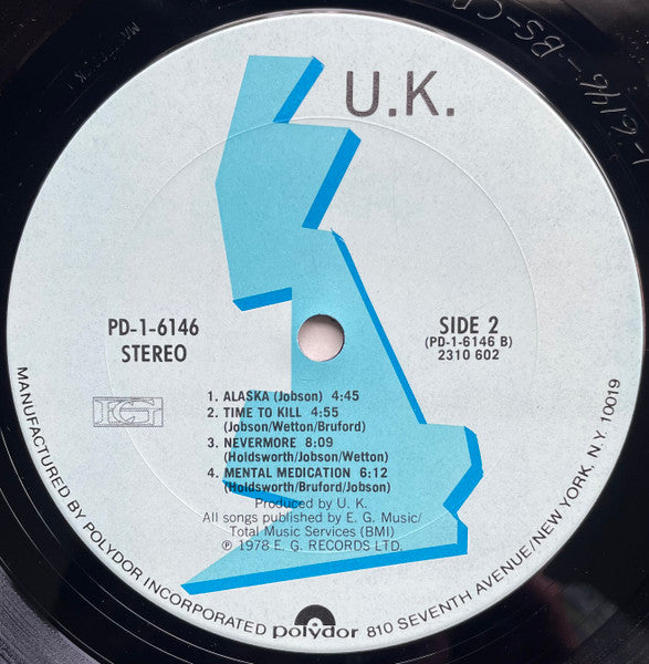 U.K.* : U.K. (LP, Album, Pit)